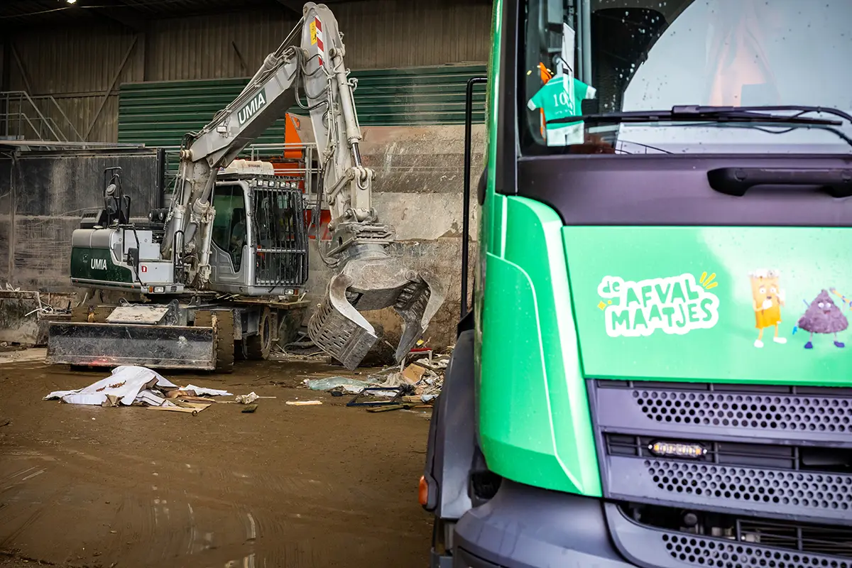 Work area Afzetbak / Afvalmaatjes Work area Afzetbak / Afvalmaatjes