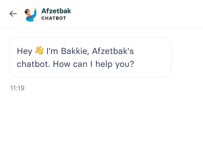 AI Agent Afzetbak / Afvalmaatjes AI Agent Afzetbak / Afvalmaatjes