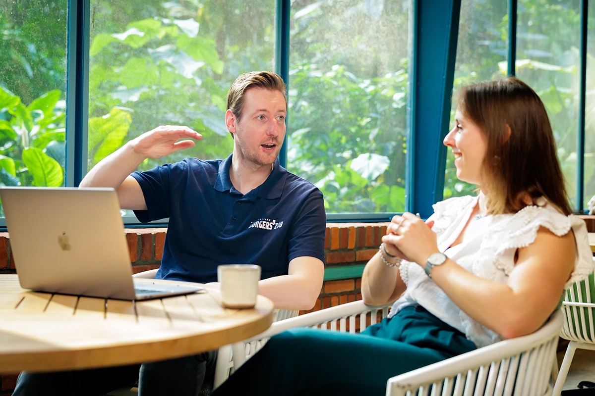 Burgers' Zoo Employee and Watermelon Employee Burgers' Zoo Employee and Watermelon Employee