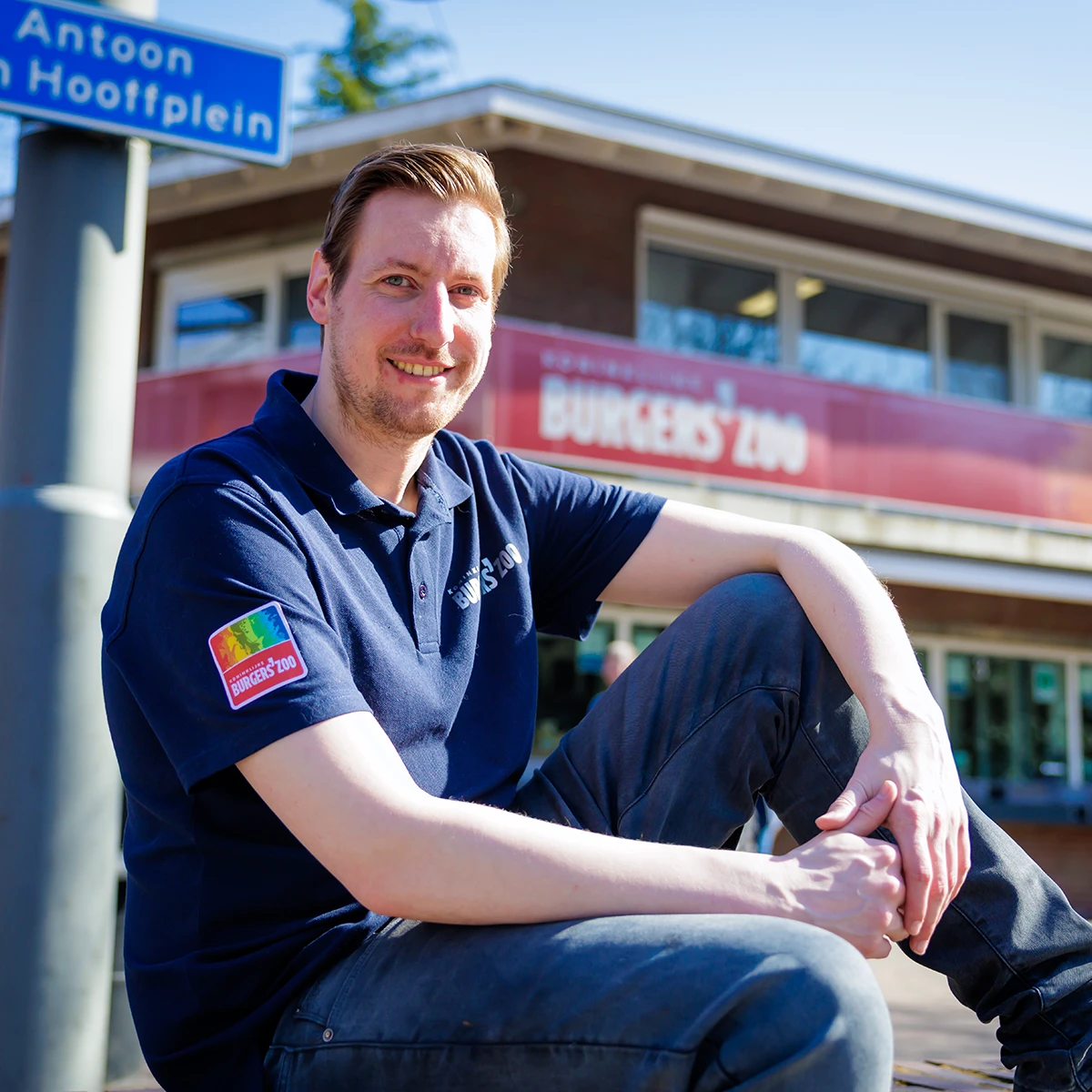 Employee of Burgers' Zoo