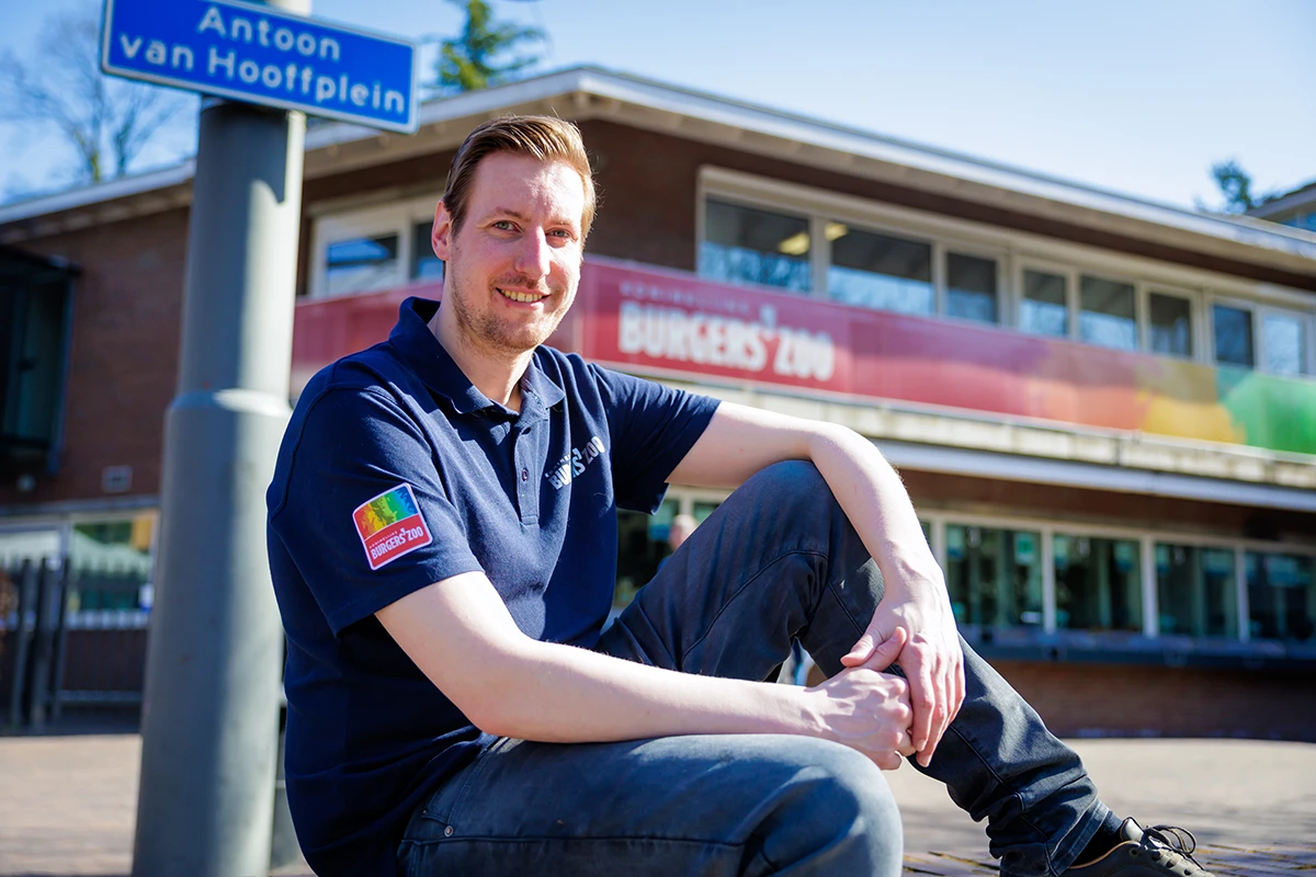 Employee of Burgers' Zoo