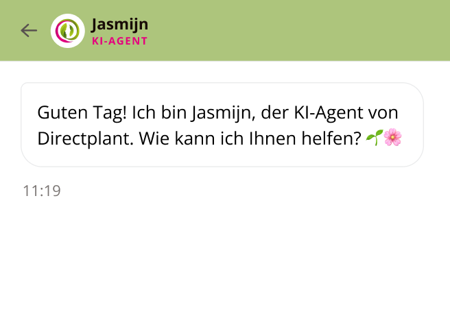 AI Agent Directplant.nl