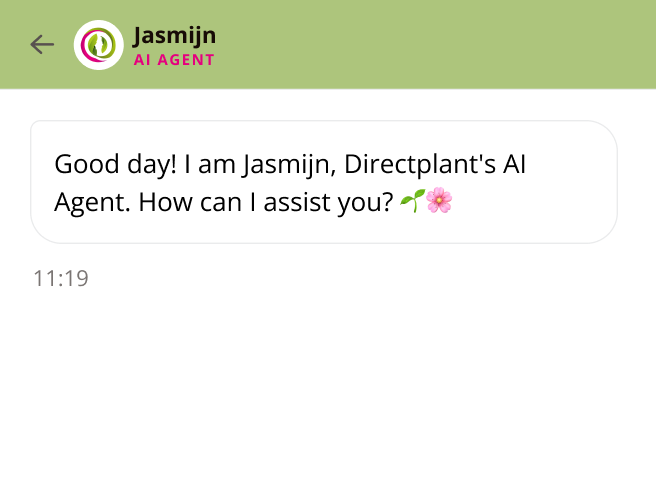 AI Agent Directplant.nl AI Agent Directplant.nl