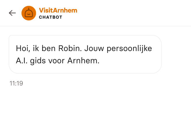 AI Agent Toerisme Veluwe Arnhem Nijmegen