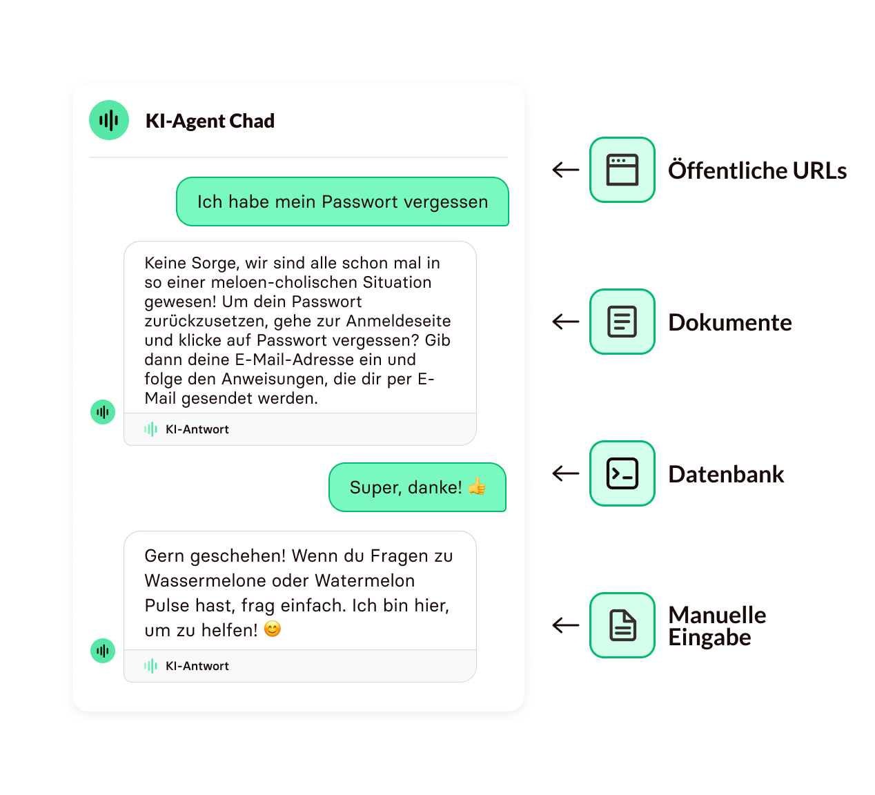Erstellen deines AI-Agenten mit Watermelon